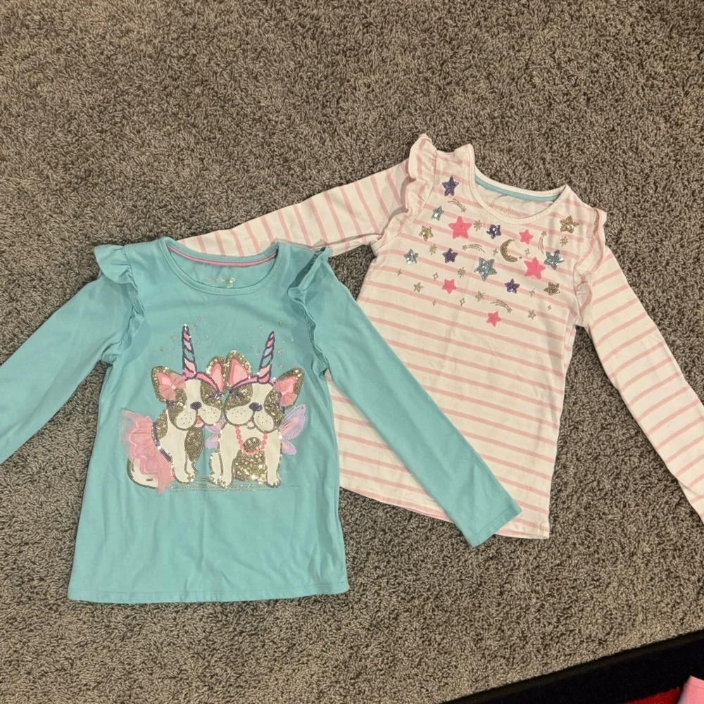 Girls Cynthia Rowley mix and match 4 piece bundle, size Medium 7/8